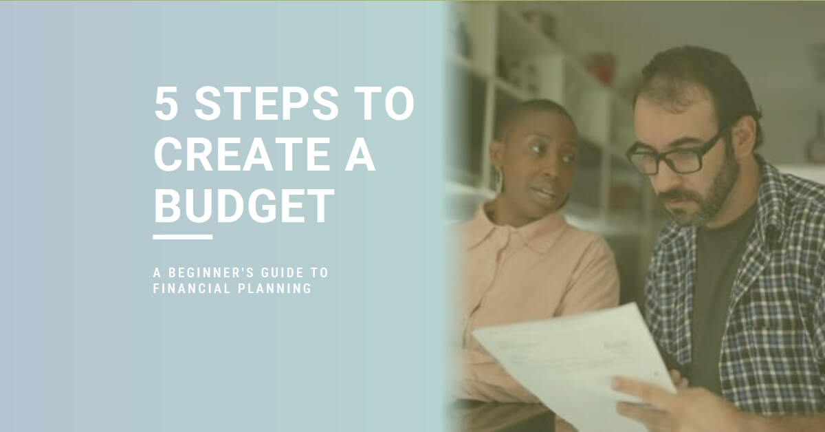 Creating a budget in 5 steps